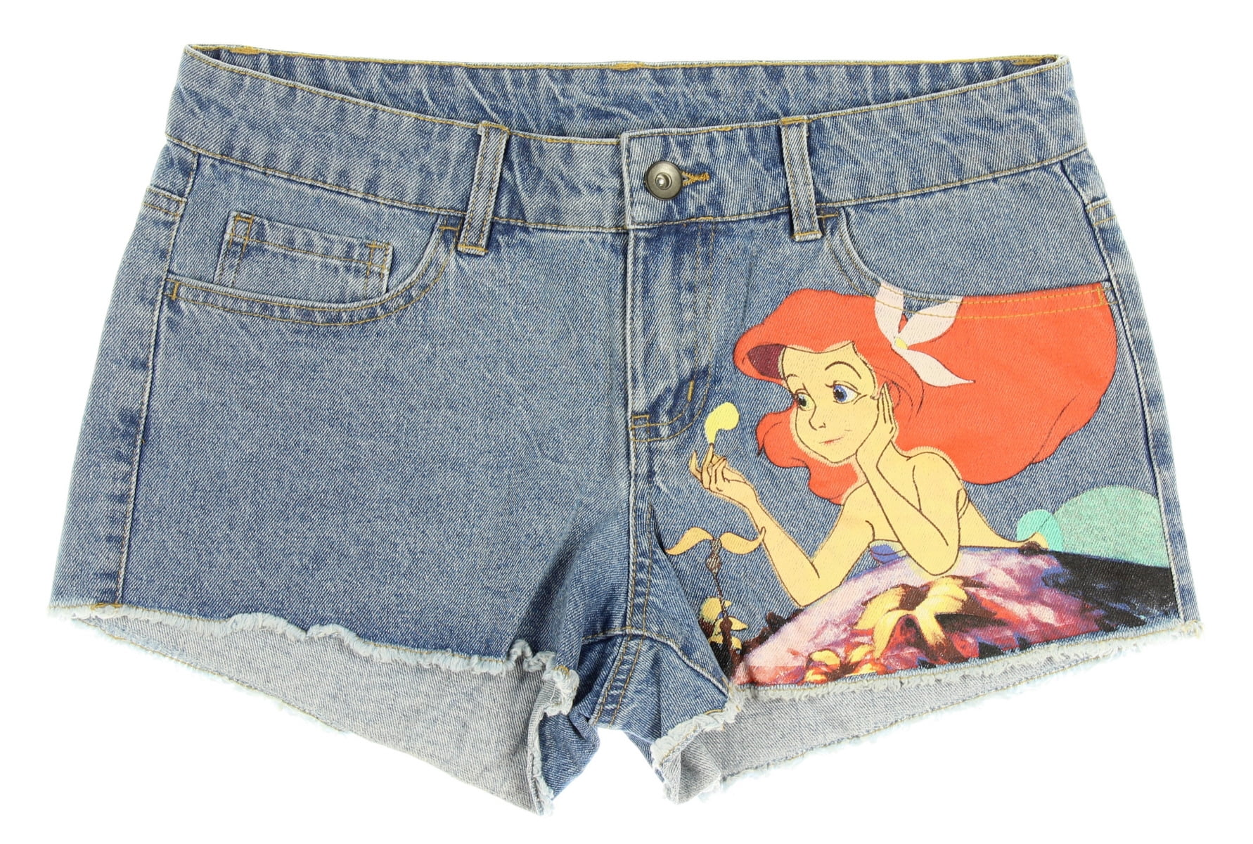 mermaid jean shorts