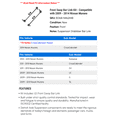 thumbnail image 2 of Front Sway Bar Link Kit - Compatible with 2009 - 2014 Nissan Murano 2010 2011 2012 2013, 2 of 2