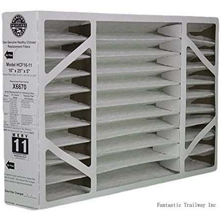 

X6670 MERV 11 Box Replacement Filter Also For 16 H X 25 L X 5 W