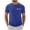 Blue, variant on UngA 250 Years American 250th Anniversary US USA Flag 4th of July Shirt for Men (Black,XL)