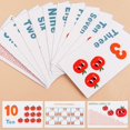 thumbnail image 5 of Juguetes de de juegos de matemáticas de ños tarjetas de matemáticas Pre jardín de infantes con pinza , CUTICAT juego de selección de matemáticas, 5 of 5