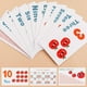 thumbnail image 5 of Juguetes de de juegos de matemáticas de ños tarjetas de matemáticas Pre jardín de infantes con pinza , CUTICAT juego de selección de matemáticas, 5 of 5