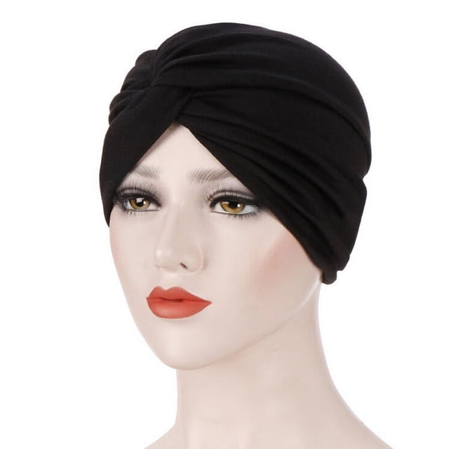 Up To $10 Baseball Caps Black Women India Hat Muslim Ruffle Cancer Chemo Beanie Floral Turban Wrap Cap