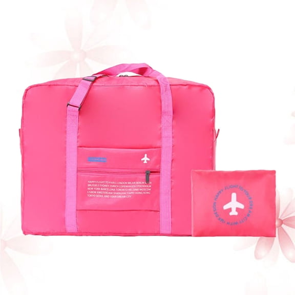 COMPUKAS Foldable Travel Hand Bag with Outer Pocket for Secure and Easy Luggage Attachment