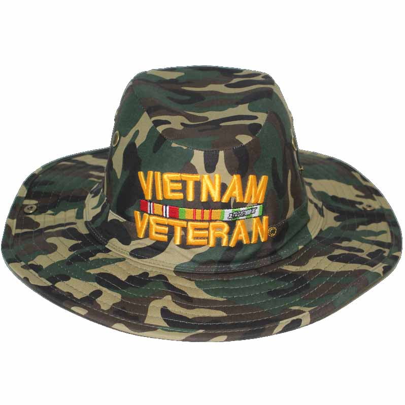 JWM Military JWM Mens Embroidered Cotton Military Hunter Hats