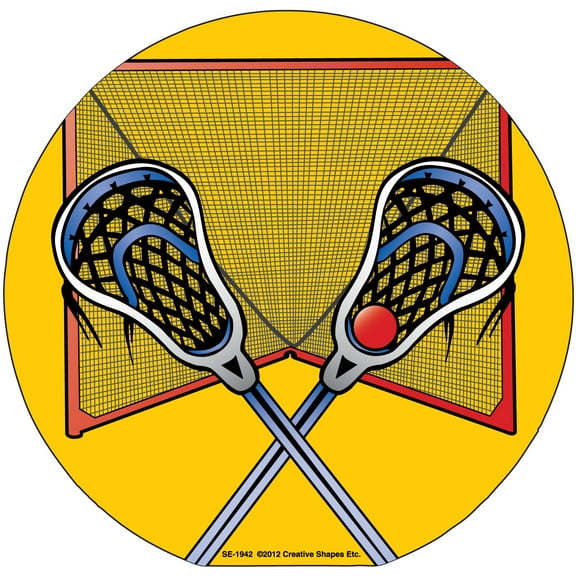 Large Notepad - Lacrosse Stick