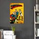 thumbnail image 1 of Hogar Resistente A La Intemperie Retro Chic Avenger Signo Hierro Pintura Pared Dibujo Plantillas Likrtyny Arte Deco, 1 of 9