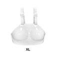 thumbnail image 3 of Sonducket Protector de pecho para esgrima blanco con almohadillas amortiguadoras para prevención de lesiones Protector de pecho para mujer Boxeo blanco SG, 3 of 6