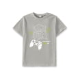 thumbnail image 5 of Mikrdoo 13 Kid Boys Tops 14 Years Big Boys Cartoon Game Console Print Summer Casual Short Sleeve Letter Print T-Shirts,As Gift, 5 of 9