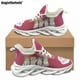 thumbnail image 1 of Zapatos planos con estampado de gatito de dibujos animados para mujer, zapatillas deportivas casuales de moda, zapatillas clásicas para correr con cordones, 1 of 6