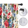 thumbnail image 4 of Blackout Kids Curtains,Pioneer Flower Floral Print Pattern Childrens Insulated Curtains Set Of 2,Bedroom Essentials,Toddler Room Decor 42"x54", 4 of 5