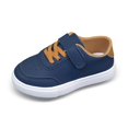 thumbnail image 2 of GPOECD Kids Sneakers Breathable Barefoot Flexible Sole Wide Toe Lightweight Athletic Boys Running Shoes Blue,24, 2 of 9