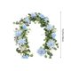 thumbnail image 3 of Guirnalda artificial de hojas de eucalipto, follaje sintético para arco de boda, decoración exterior | Guirnalda colgante de plantas artificiales para decoración del hogar, 3 of 6