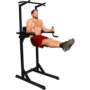 TRY & DO Power Tower Multi-Function Strength Training Dip Station Pull Up Bar Adjustable Home Gym Workout Equipment,600LBS/330LBS