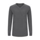 thumbnail image 4 of Ailaofu Women's V Neck Long Sleeve Solid Classic Knit Pullover Sweater Tops, 4 of 5