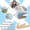 thumbnail image 4 of 46" de Madera Knitting Loom para Mantas DIY, Marco de Tejido Ajustable para Estambre Grueso, 4 of 7