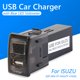 thumbnail image 3 of Para Cargador Coche USB ISUZU Con Voltímetro LED Azul 2.1A Enchufe Cargador USB, 3 of 9
