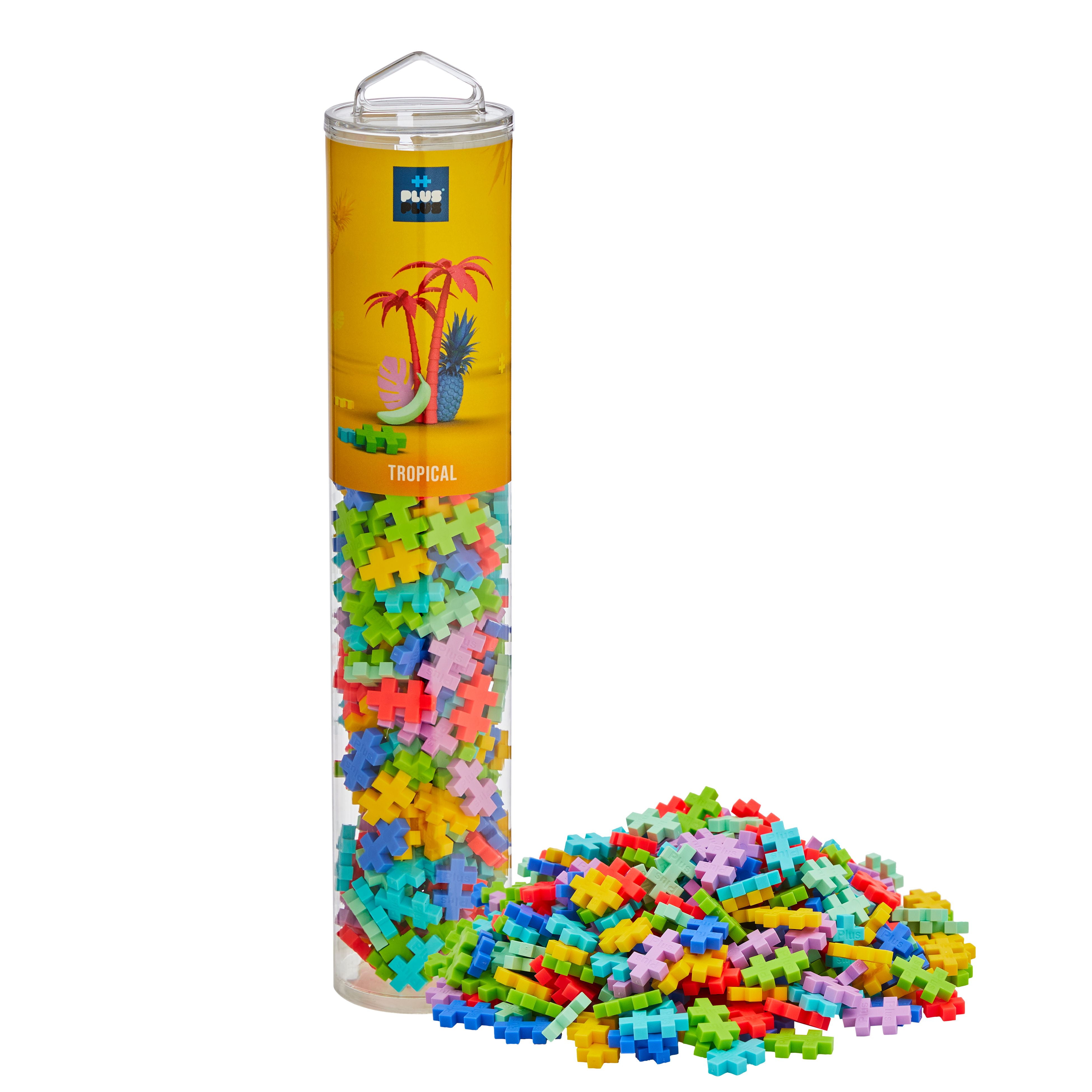 Plus-Plus - Open Play STEM Building Set- 240 PC Tropical