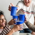 thumbnail image 4 of PAMI Blue Party Cups Disposable Plastic Cups Party Supplies in Resealable Bag, 16 oz 30-Pack, 4 of 7