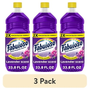 Fabuloso 2X Multi-Purpose Cleaner, Lavender, 3 Pack