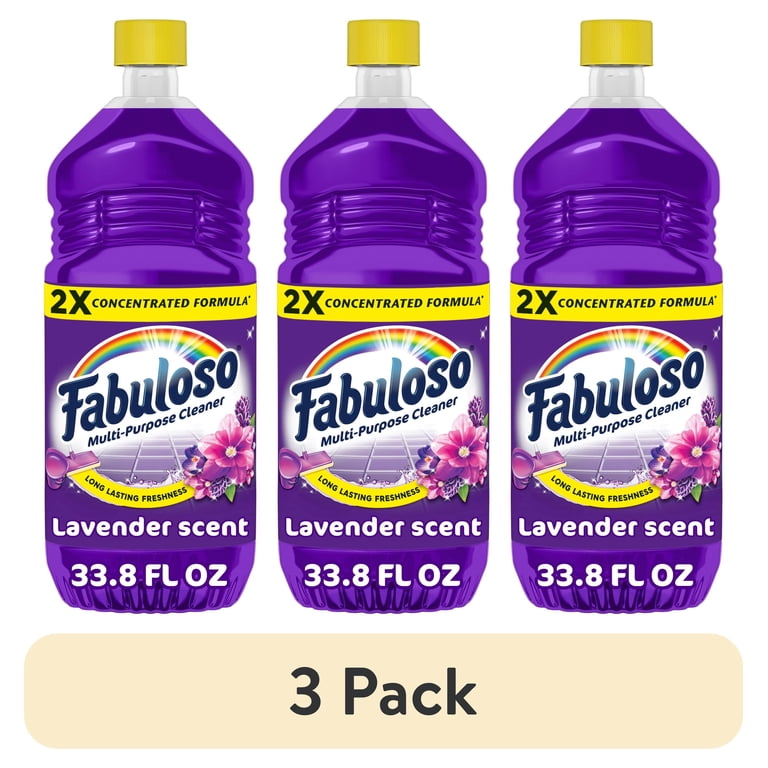 Fabuloso 2X Multi-Purpose Cleaner, Lavender, 3 Pack photo 1
