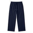 thumbnail image 6 of Guluxicc Men's Sweat Pants for Men Elastic Waist Drawstring Full Straight Leg Running Performance Trousers for Everyday Fall Winter, 6 of 6