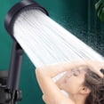 thumbnail image 5 of JOGZMZ Showerhead Handheld Set Shower Handheld with Hose 5 Spray Settings High Pressure for Gym Shower Black 8.66x3.15in, 5 of 8