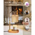 thumbnail image 2 of ZJQYDS Candle Warmer Lamp with Timer Dimmer Adjustable Height for New Home Decor, Birthday Gifts for Women,Candle Warmer for Women Mom Christmas Mother's Day Gfit, 2 of 7