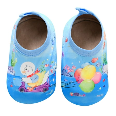 

Relanfenk Baby Sneakers Babies Children Cartoon With Thick Soles Prewalker First Walkers Non Slip Soft Sole Shoes Socks