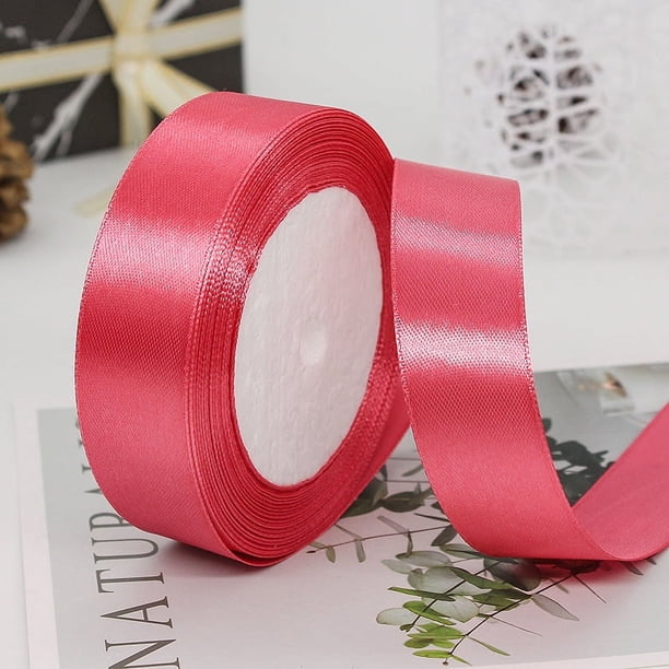 Cinta de poliéster de 2,5 cm para embalaje de regalo, cinta para hornear, cinta para decoración de bodas