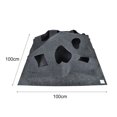 thumbnail image 3 of Cat Pet Playing Mat Polyester Bite  Cat Dog Breathable Activity Interactive Pad for Home Training Dark Gray, 3 of 8