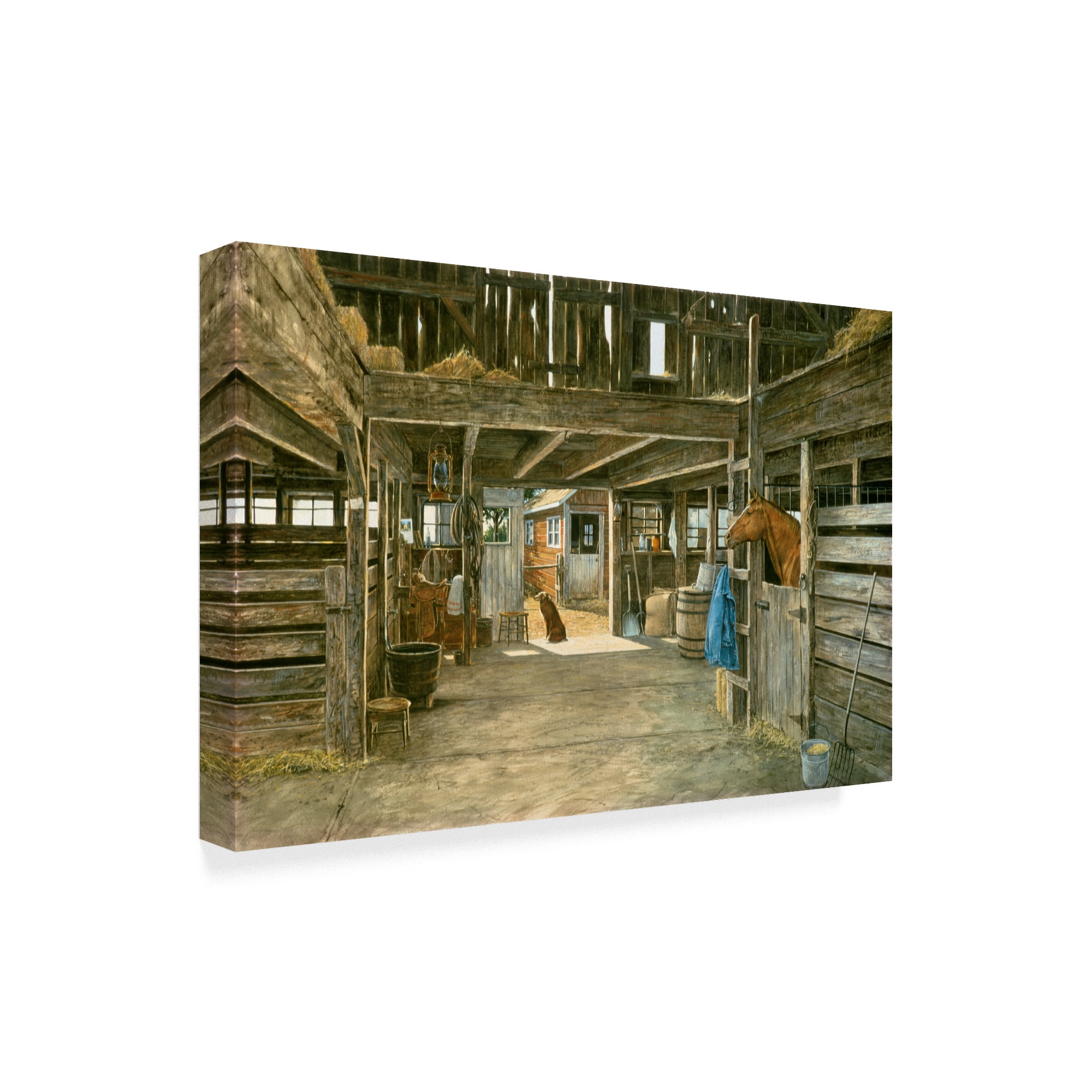 Trademark Fine Art 'Friends' Canvas Art by Jack Wemp