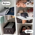 thumbnail image 3 of Panier de Rangement Simplify, Chocolat, 3 of 8