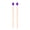 Purple, variant on YAHHU 1 Pair Wool Head Keyboard Marimba Mallets Beech Handles Purple 16.3in / 41.5cm