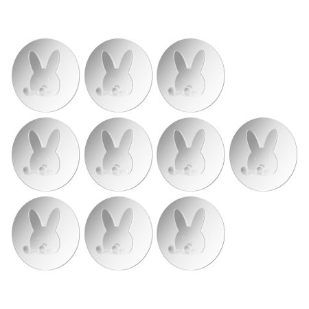 

AOKID Adhesive Hook 10Pcs Multifunctional Tough Great White Adhesive Wall Hanger