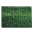 thumbnail image 1 of Green Cutting Board, Abstract Vibrant Square Pixel Mosaic Design Geometric Technology Theme Digital Grid Print, Decorative Tempered Glass Cutting and Serving Board, Large Size, Green, by Ambesonne, 1 of 1