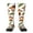 2 Black-2, variant on Monkeys Swinging from Palms Pattern Women’s Knee High Crew Socks,Trouser Socks Comfortable, Breathable, Moisture-Wicking and Soft
