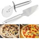 thumbnail image 1 of Cortador de pizza con mango, hoja de acero y funda protectora, fácil de guardar., 1 of 5