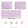 thumbnail image 4 of Dailycode Satin Pillow Case Standard Silk Pillow Cover for Hair and Skin Envelope Closure Taro Purple 20"x26", 4 of 9