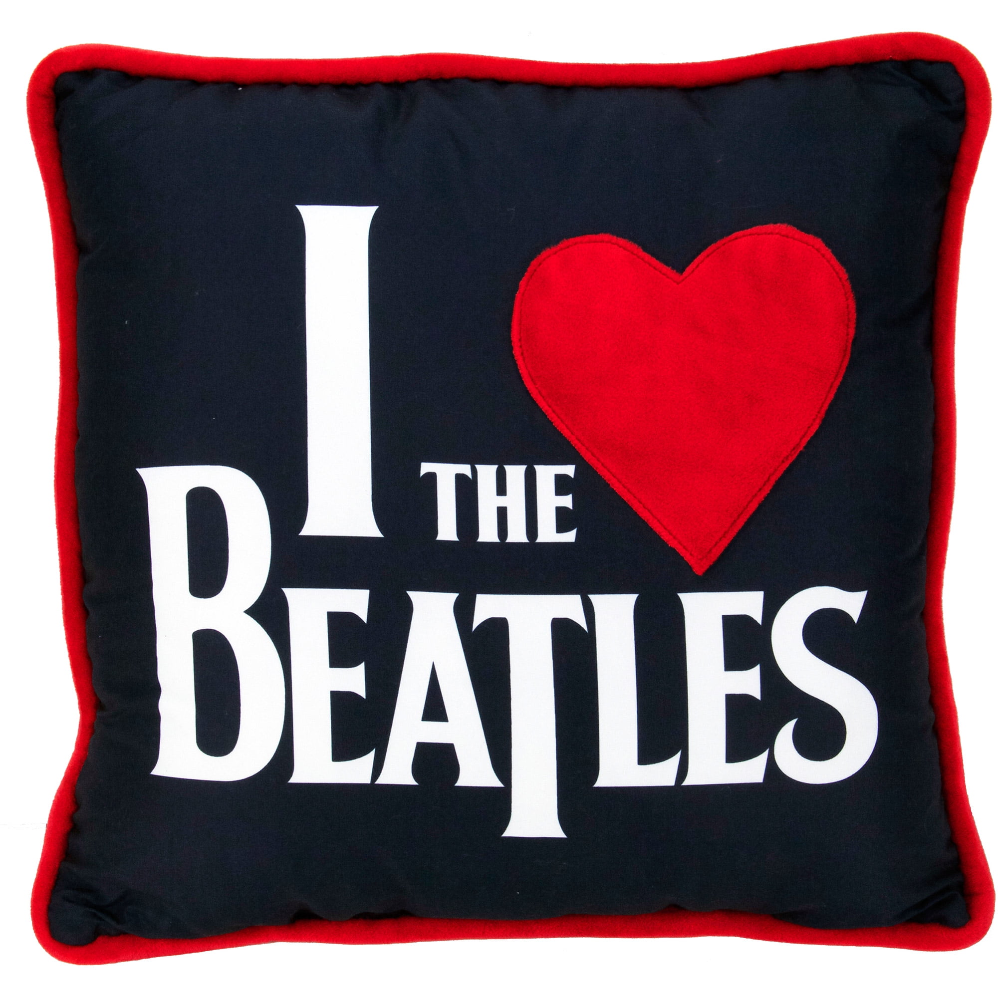Beatles I Heart Decorative Pillow Com