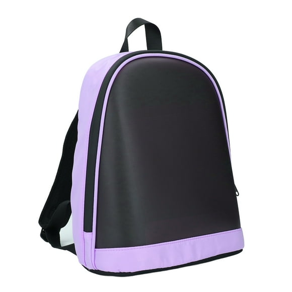 Programmable LED Backpack, Full Color Screen Backpack Purple Frame for Brand Promotion