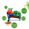 thumbnail image 3 of Vibrating Screen Type Thresher Electric Corn Rice Peanuts Soybeans Wheat Thresher Machine 220V, 3 of 12
