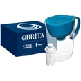 thumbnail image 1 of Jarra con filtro de agua Brita, grande, 2 meses, 2,4 L, verde azulado, sin BPA, 1 of 9