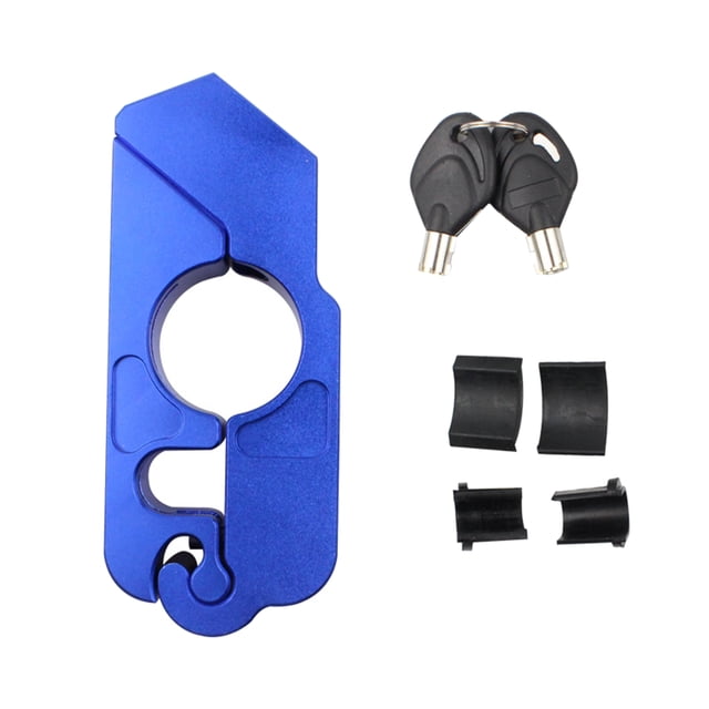 Seguro Para Motocicleta Sunnimix Bloqueo Del Manillar Azul