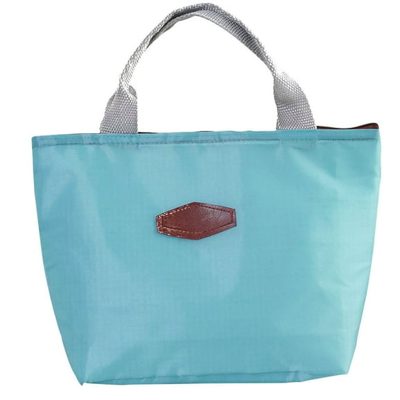 Oxford Cloth Insulated Bag Groceries Bags Delivery Bags Insulated Cooler Bags with Zipper for Transport Travel Picnic Camping Outdoor Blue