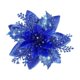 thumbnail image 3 of 2024 Nuevo árbol de Navidad con flores brillantes de 14 cm, adornos de flores artificiales, decoración navideña para el hogar, Año Nuevo, 3 of 5