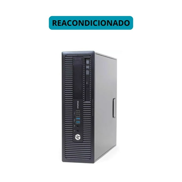 CPU HP ELITEDESK 800 G1 USDT INTEL CORE I3-4570S CON 16 Y 256GB SSD de Almacenamiento -Reacondicionado-