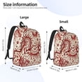 thumbnail image 4 of Daiia Dragons1 Vintage Canvas Backpack for Men and Women ,Hiking Backpack,Travel Laptop Bag for School,Large Capacity Backpack, 4 of 8