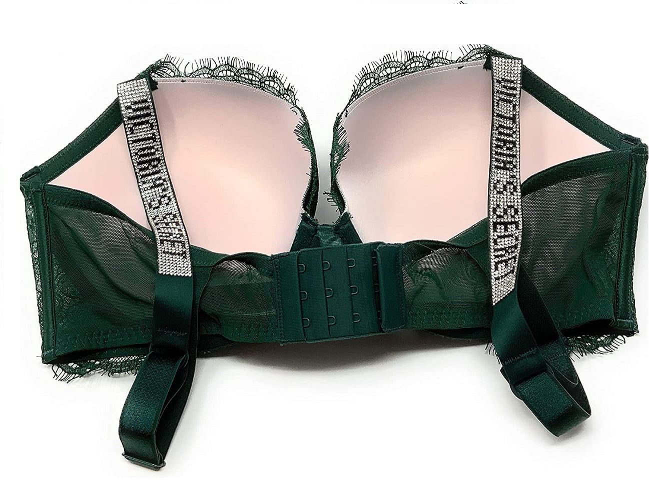 Victorias Secret So Obsessed Wireless Push Up Bra, Padded, Plunge Neckline,  Smoothing, Bras For Women, Green