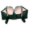 thumbnail image 2 of Victoria's Secret Very Sexy Push Up Bra Forest Green Bling Shine Logo Straps Cup Size 36D New, 2 of 2